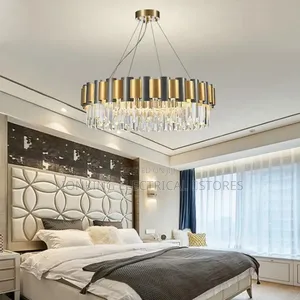 Gold Black Chandelier
