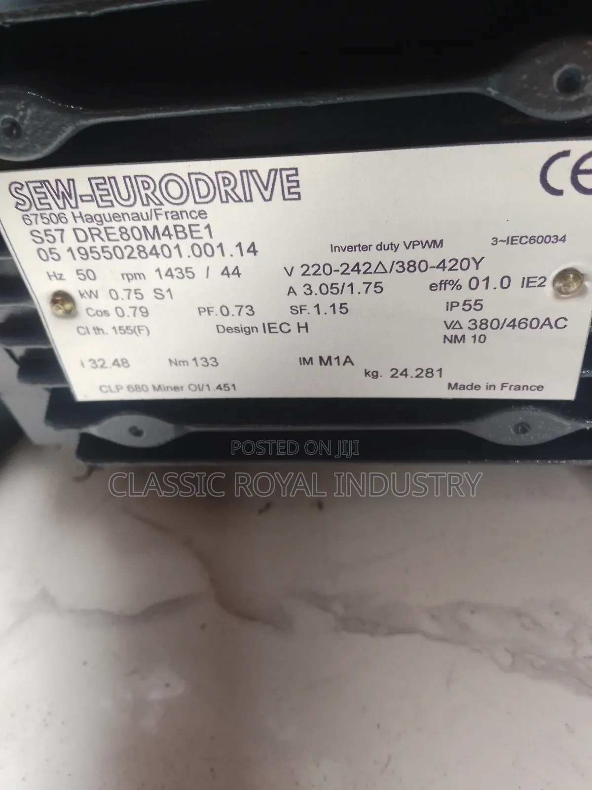 Sew Eurodrive Break Gear Motor