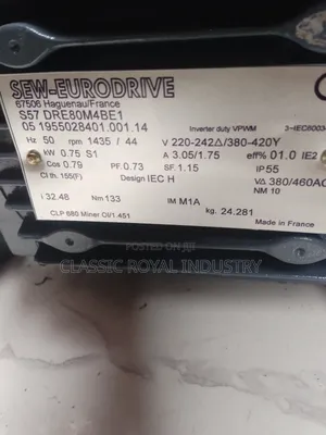 Sew Eurodrive Break Gear Motor