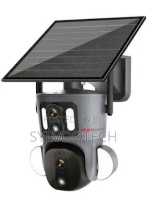 Sylvootech Dual Lens Solar Camera Installation