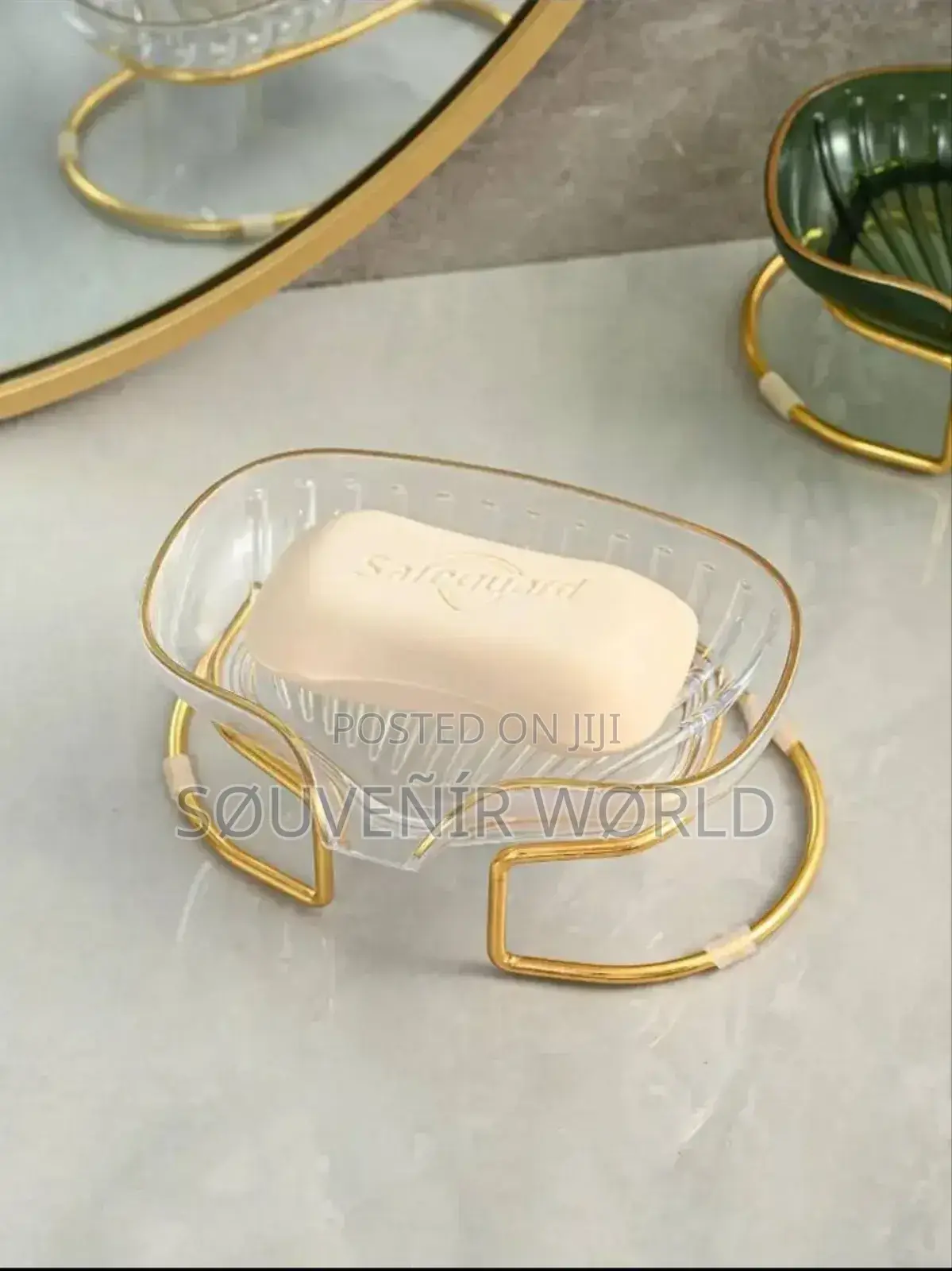 Bathroom Soap Dish Light Luxury