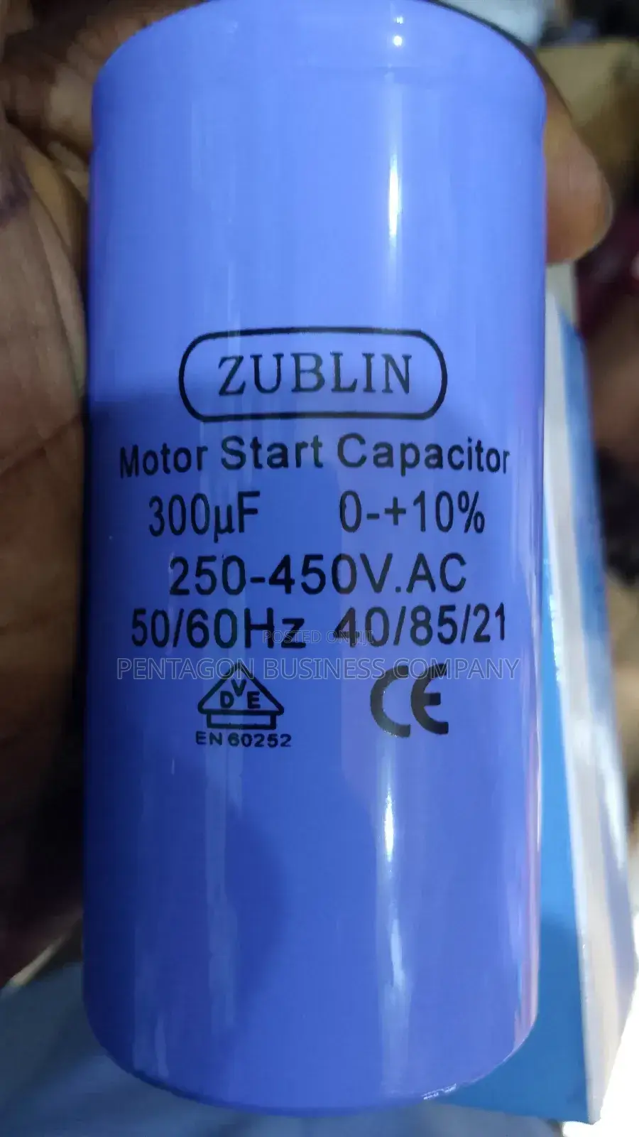 Zublin Capacitor 300uf 450V