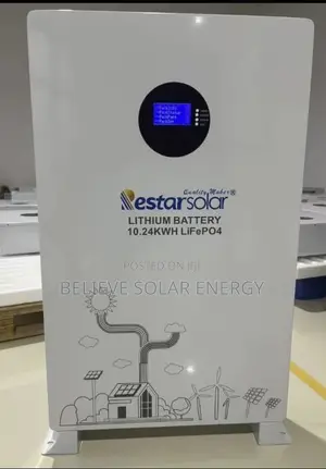 10.24kwh Estar Solar Lithium Battery Life Po4