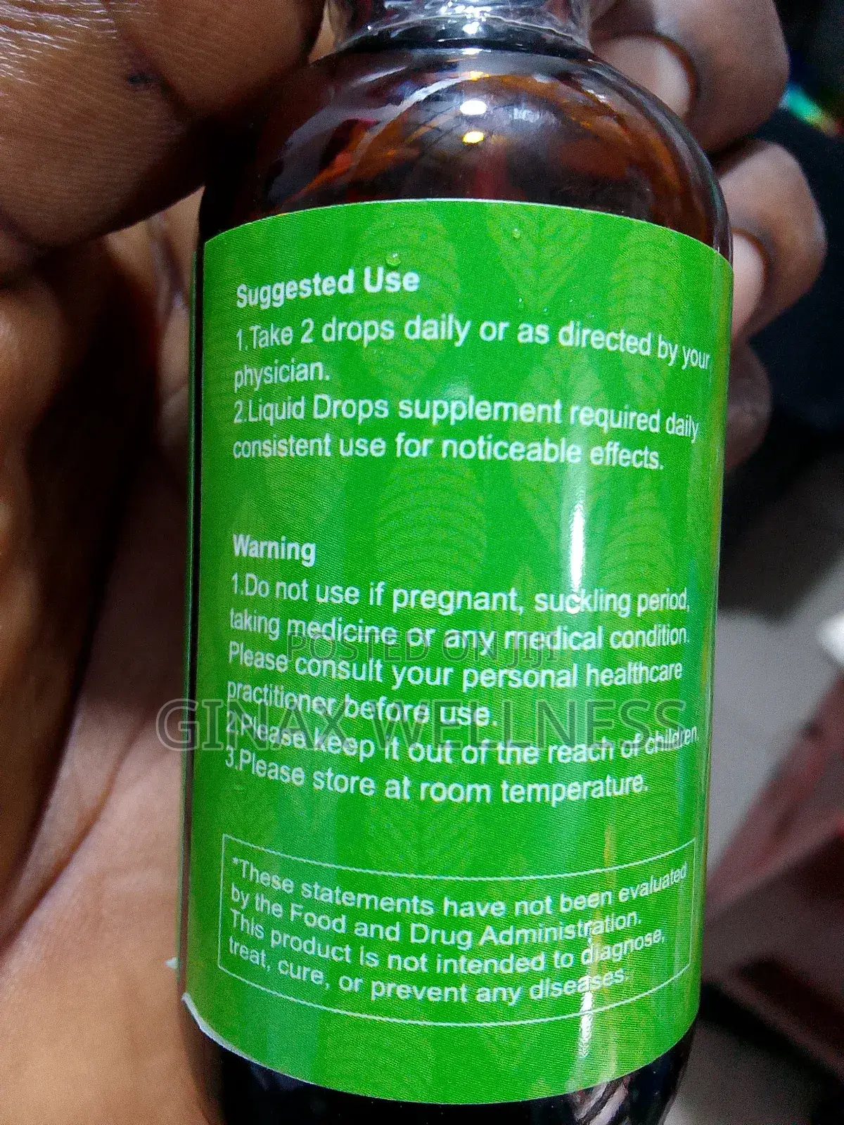 Ginax Iodine Liquid Drops (60ml, 250mcg)