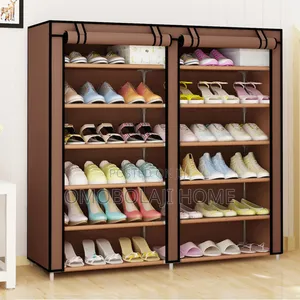 Double Row Shoe Rack