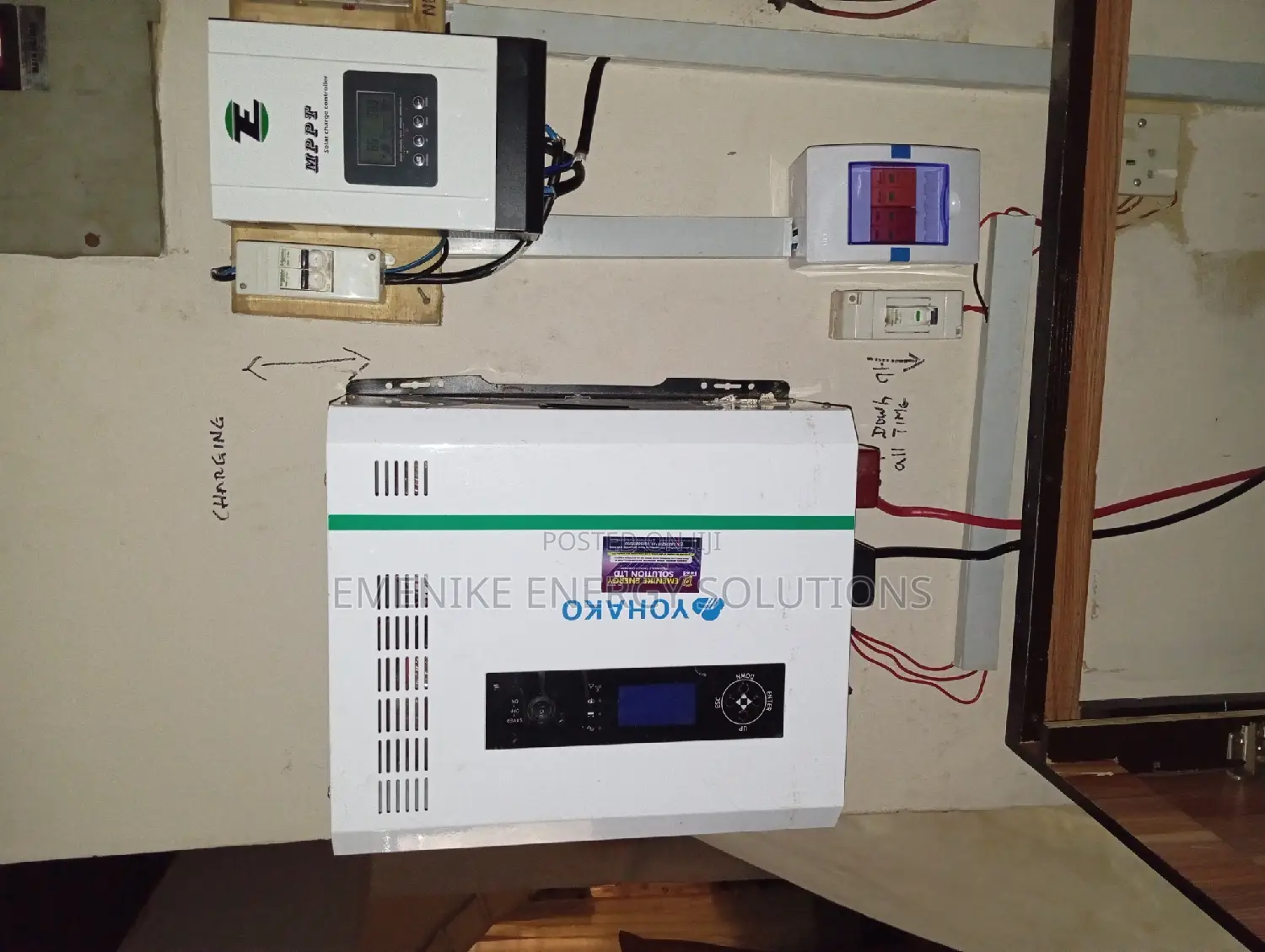 Solar/Inverter Energy Installation