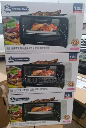 Electric Toaster Oven and Top Grill (12L)