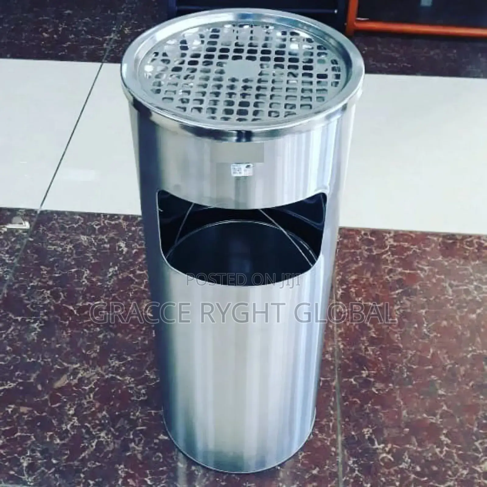 Ash Tray 30l Stainless Dustbin