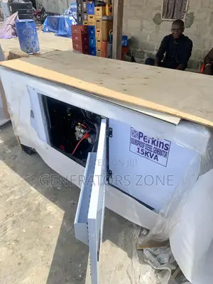 Rated Frequency 15kva Perkins Soundproof Generator