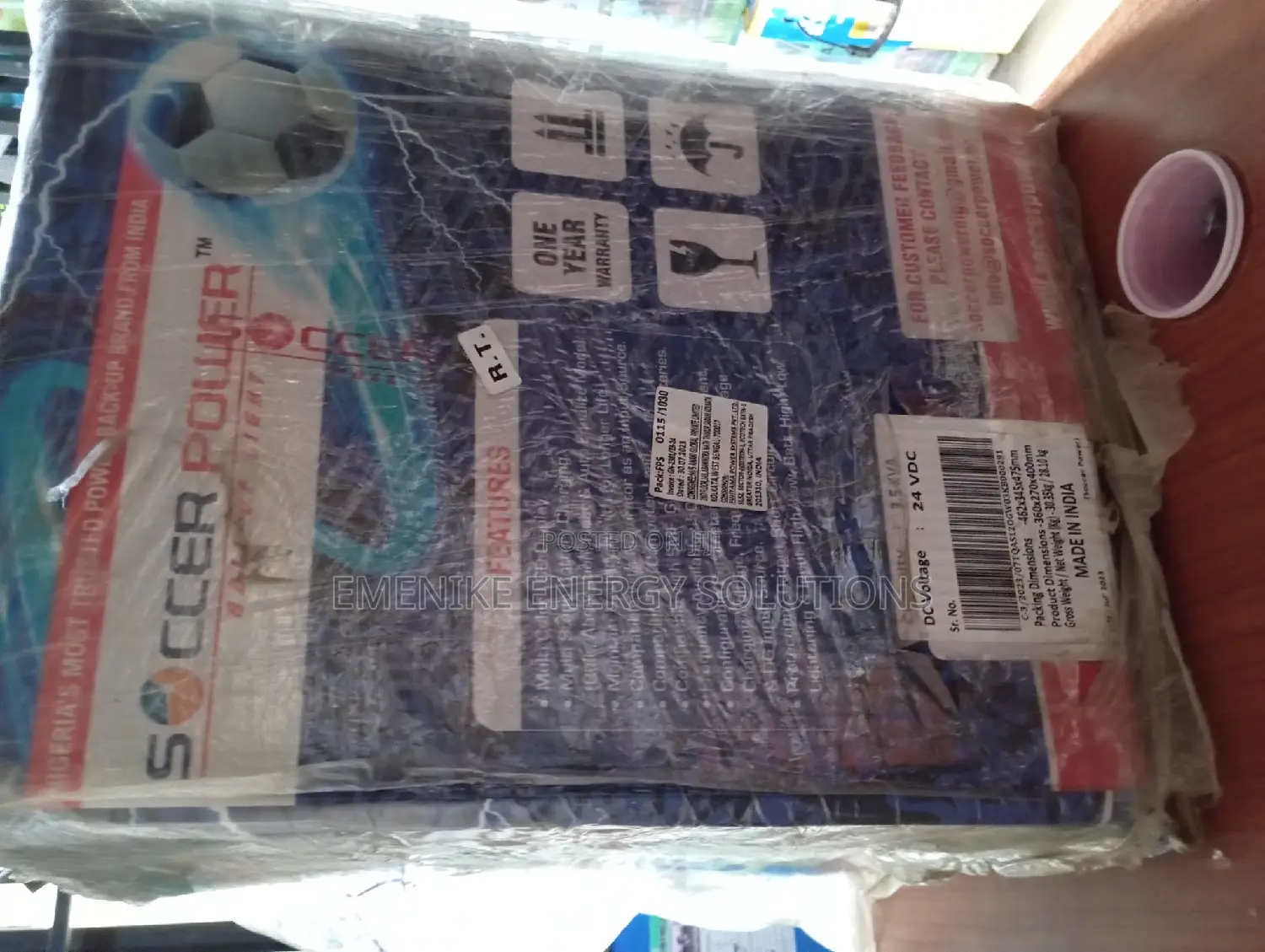 Soccer Power 5.5kva Invert