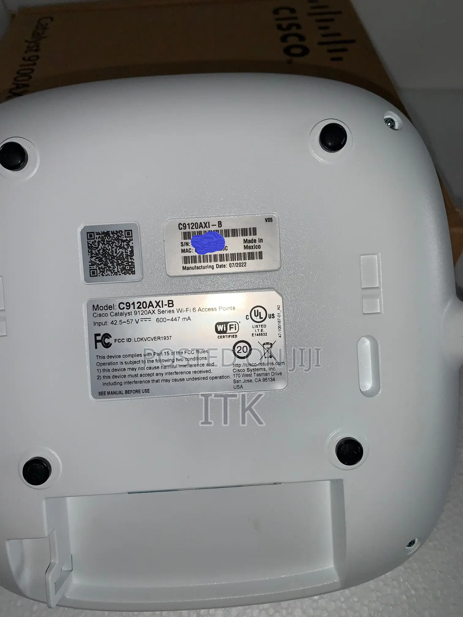Cisco Catalyst 9120axi Access Points
