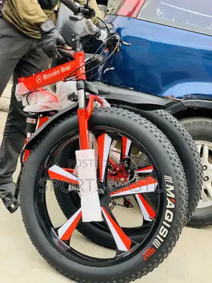 Photo - Mercedes Benz Foldable Fat Tyre Bicycle