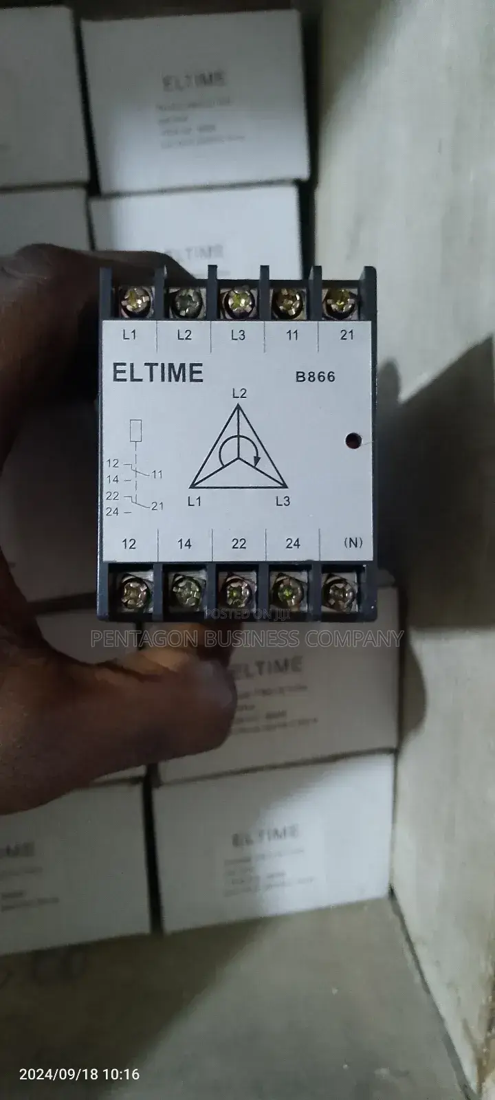Eltime Phase Failure