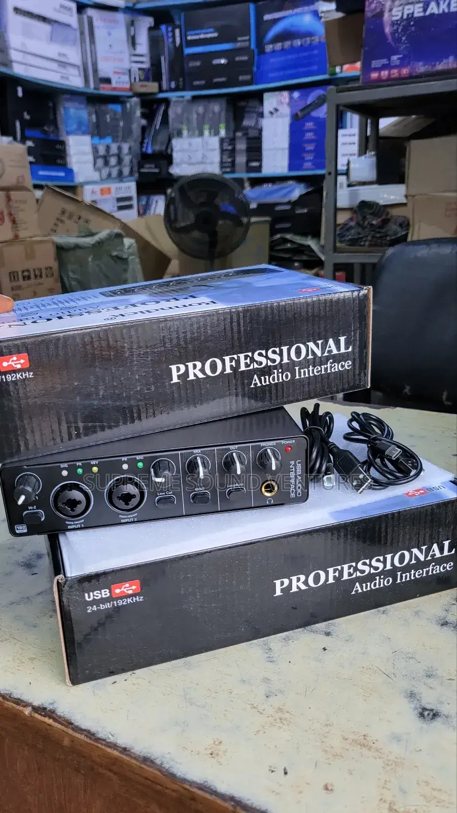 Soundcard Usb Audio Interface