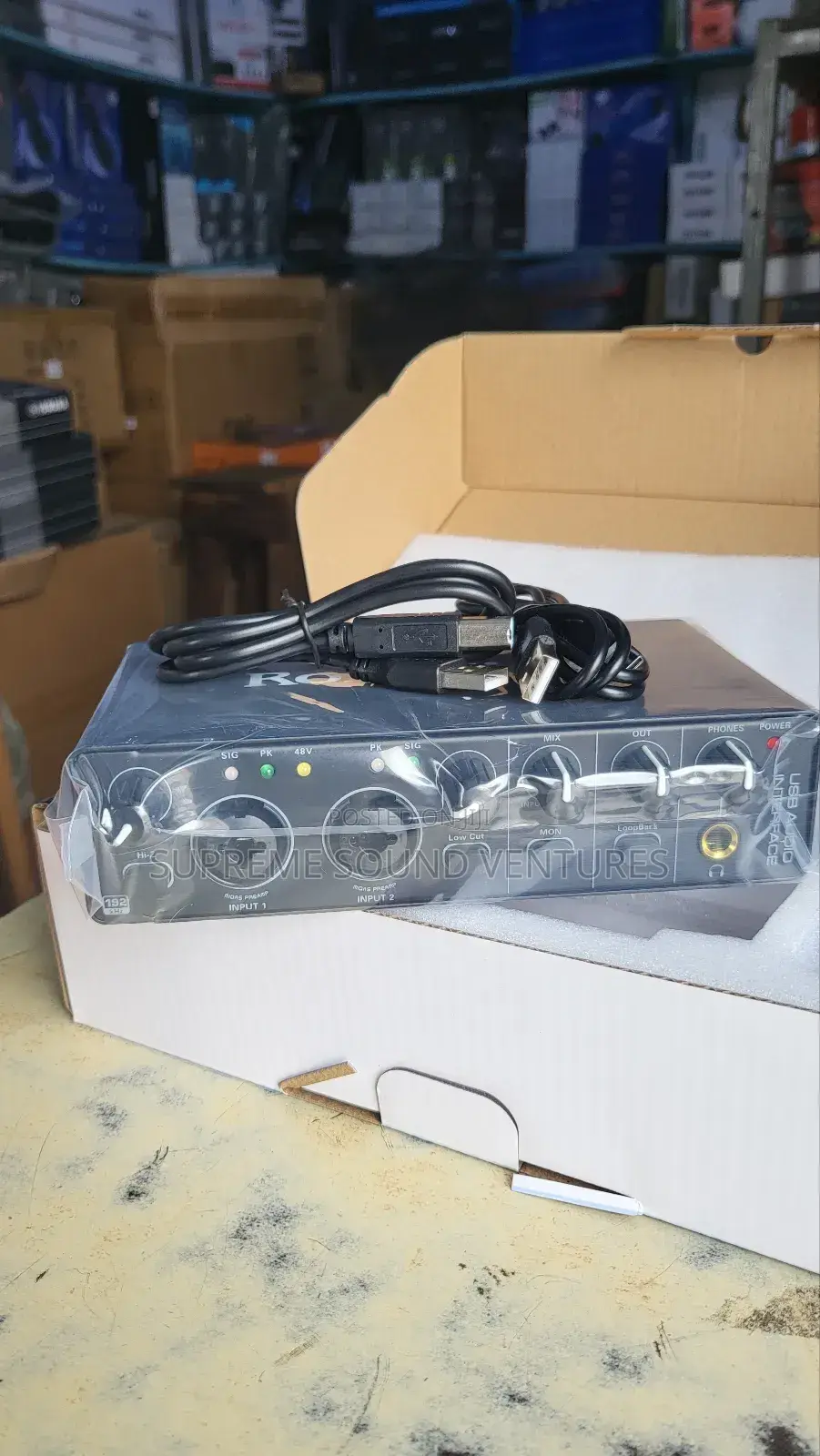 Soundcard Usb Audio Interface