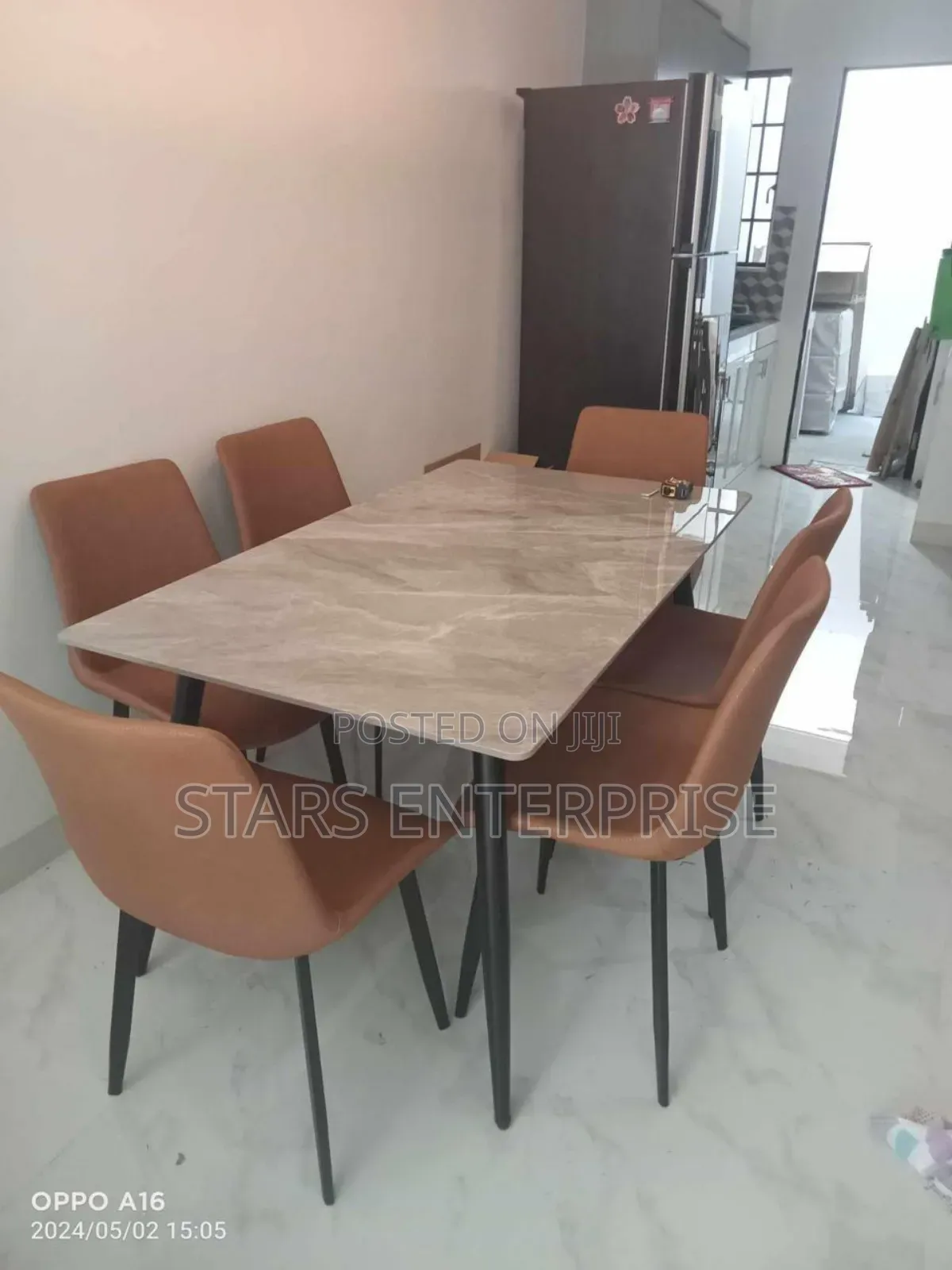 6 Seater Marble Dinning Table