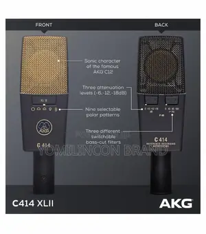 AKG C414 XLII Reference Multipattern Condenser Microphone