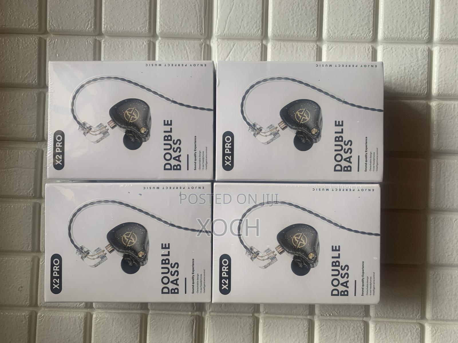 X2 Pro Double Bass Detachable Wired in-Ear Monitor