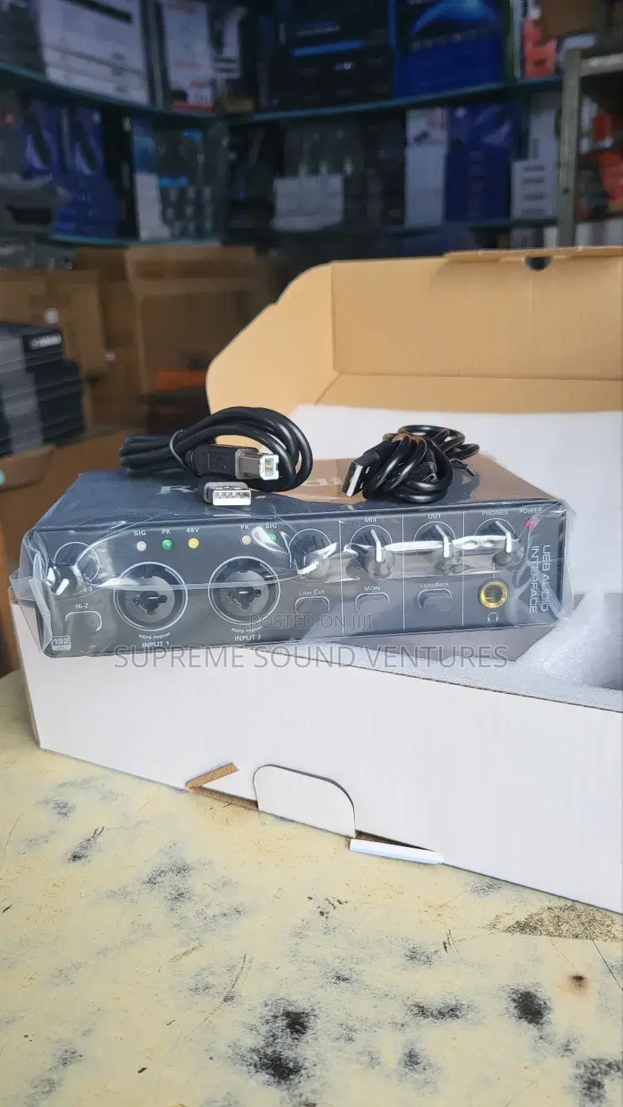 Soundcard Usb Audio Interface