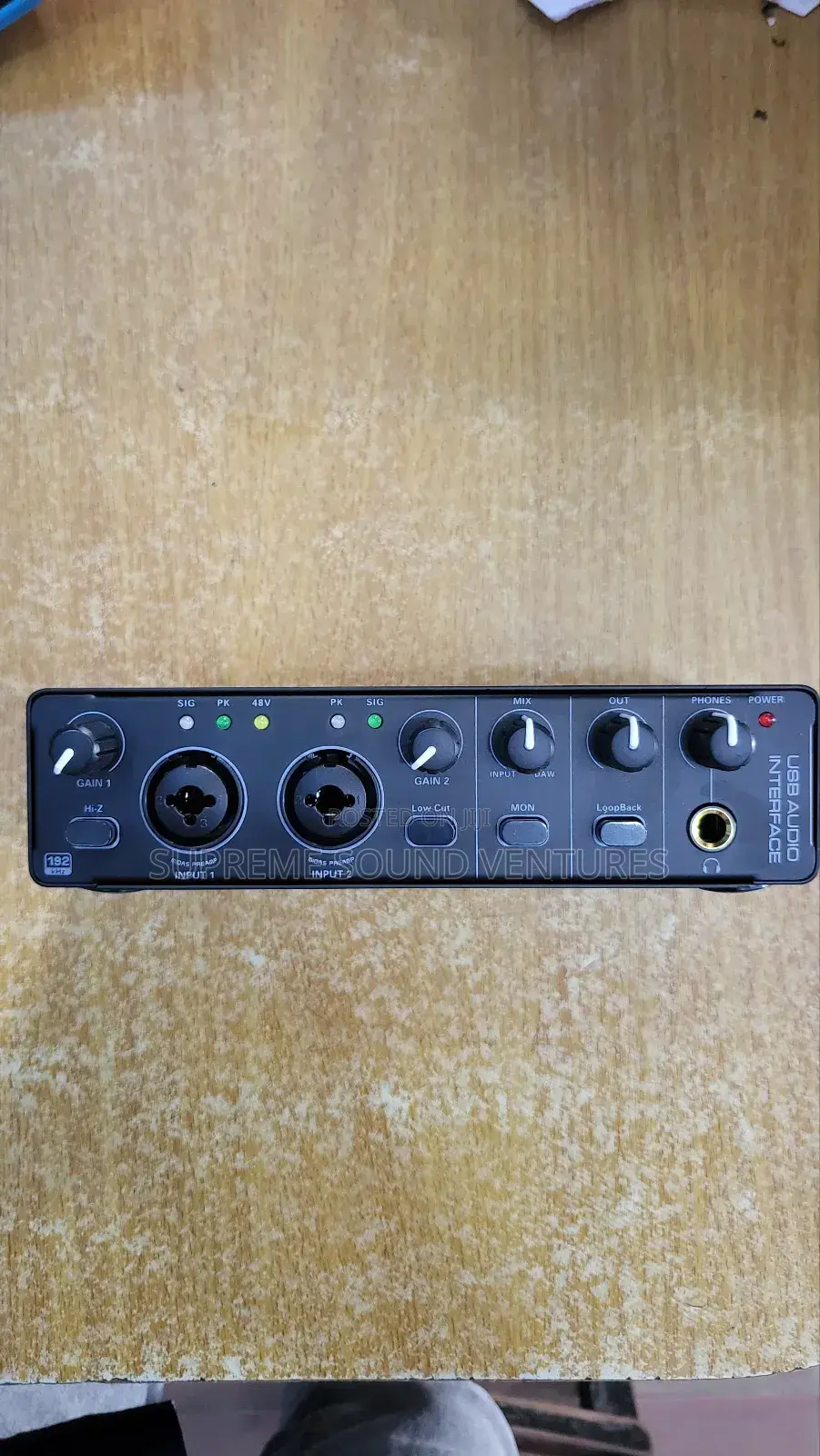 Soundcard Usb Audio Interface