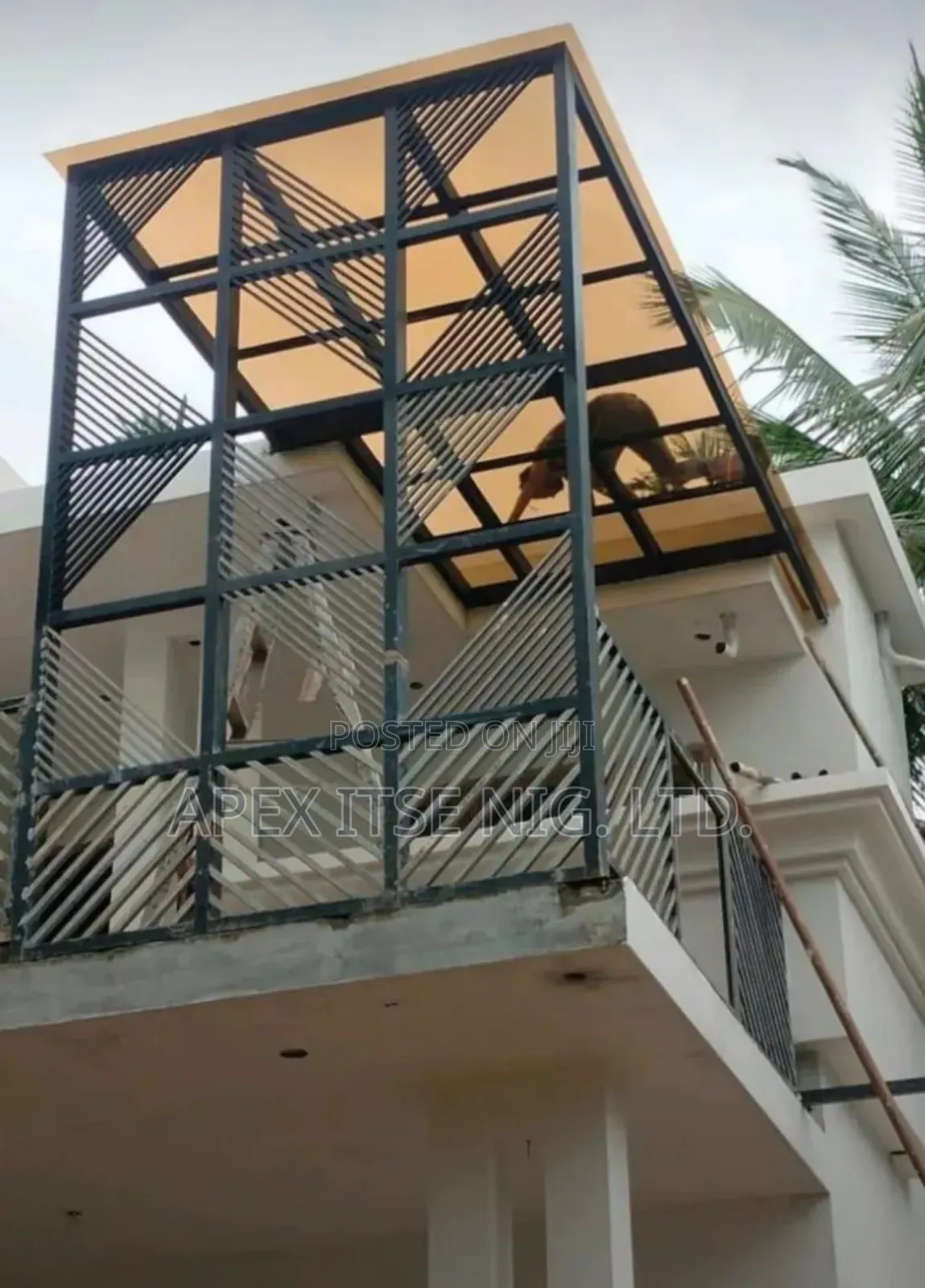 Full Height Pergola Grill