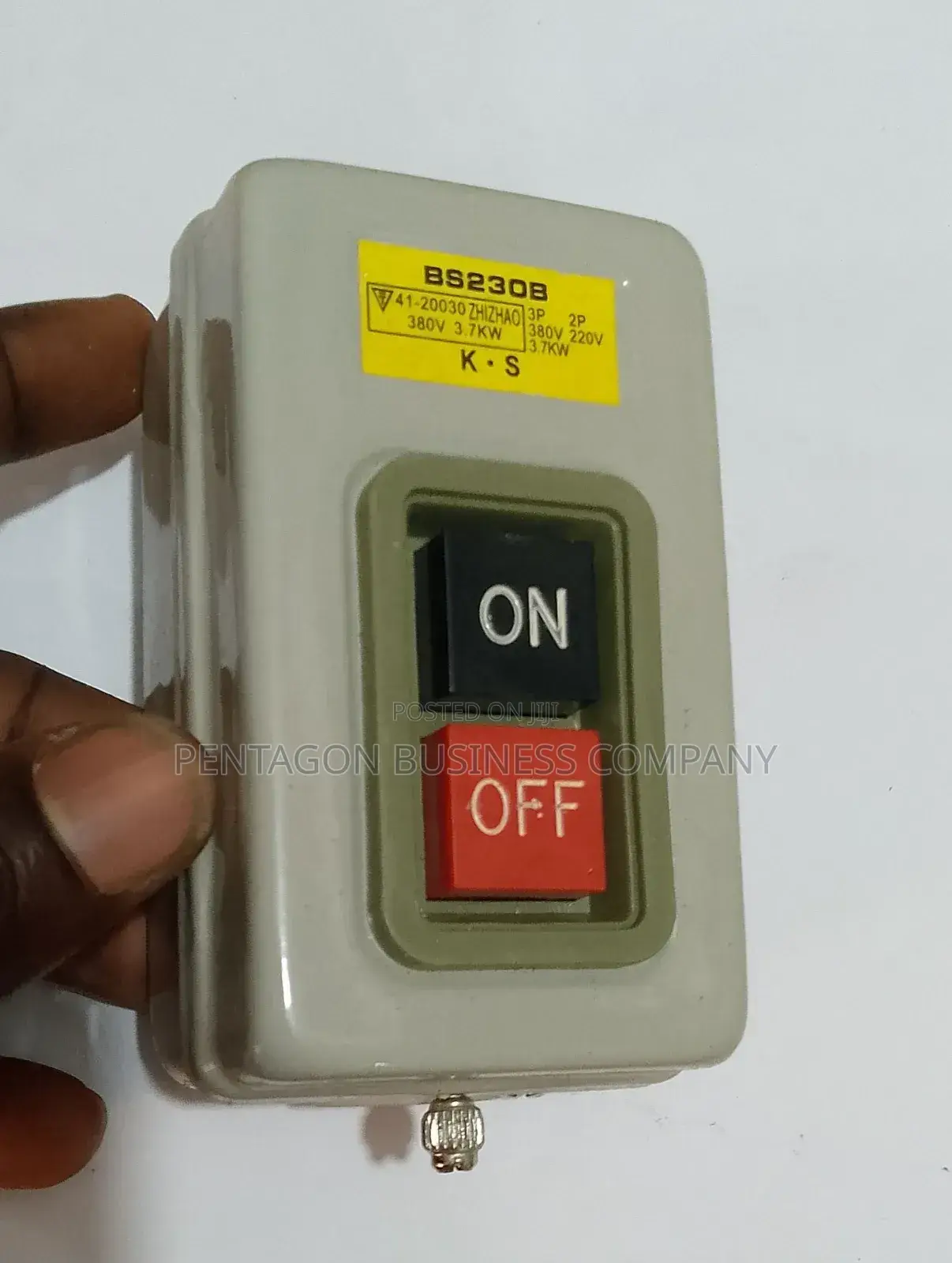 Industrial Power Push Button (3.7kw)