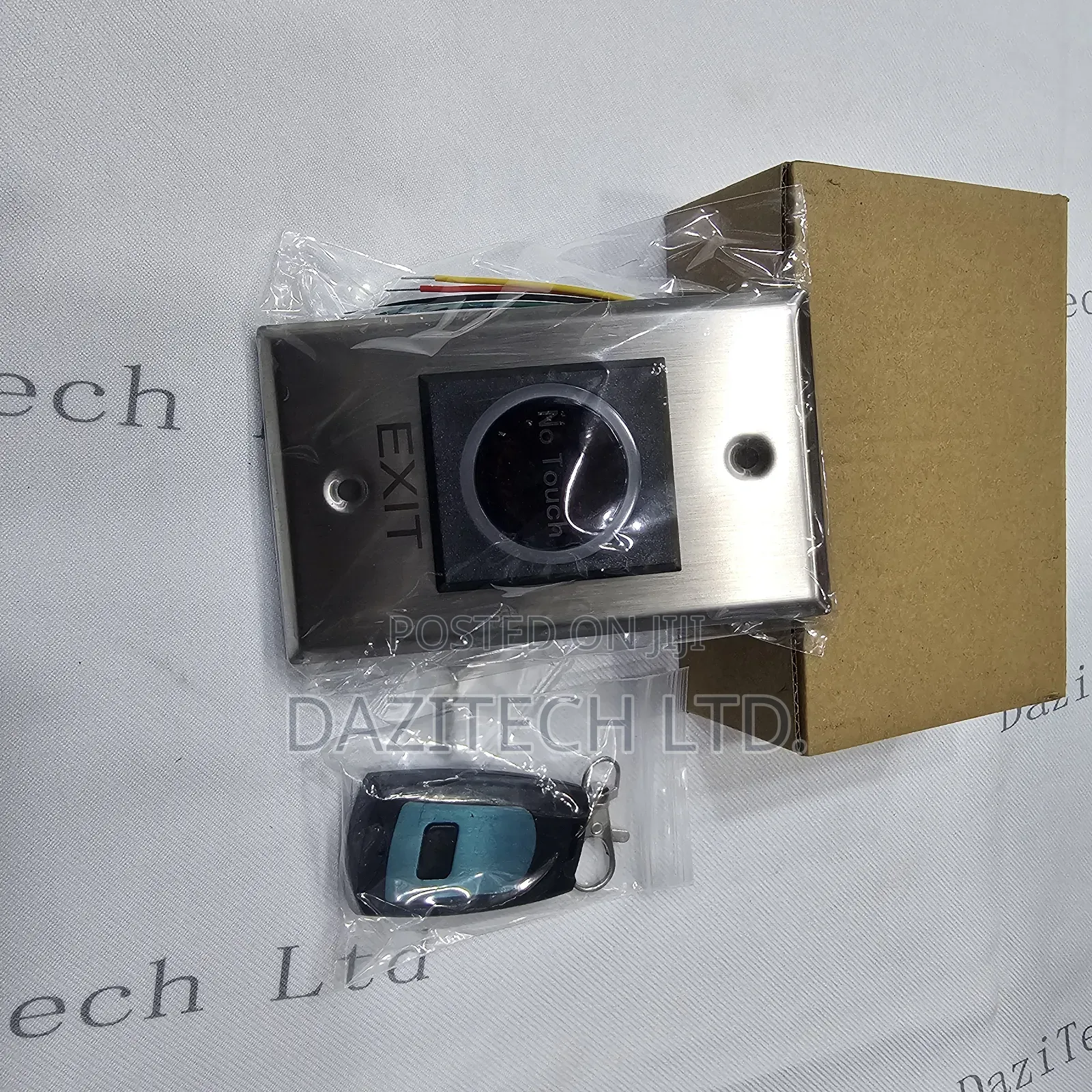 No Touch Exit Button With Remote Control