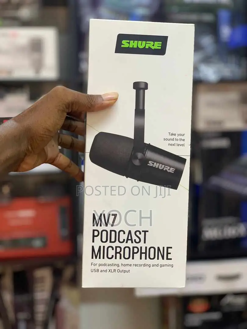 Shure Mv7 Podcast Microphone - Xoch Price: ₦ 220,000 on Jiji.ng [Abuja ...