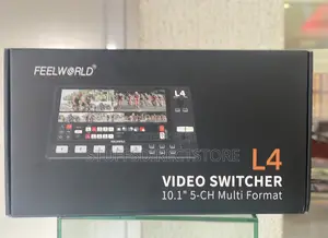 Photo - Feelworld L4 HDMI Livestream Switcher With 10.1" LCD Monitor