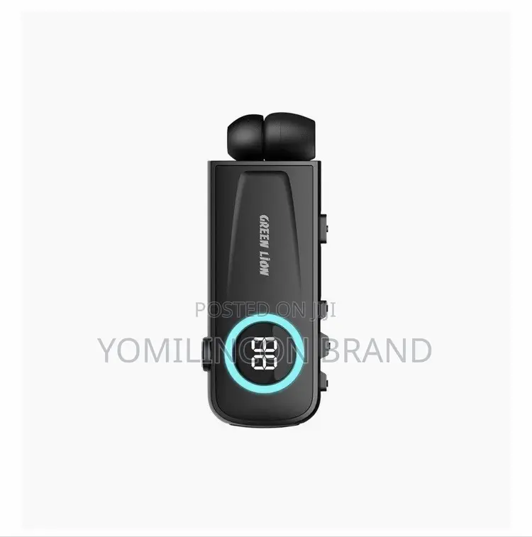 Green Lion Communicate Mono Bluetooth Headset - Black