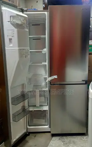 Hisense Inverter Side by Side Fridge + Ice Cube Maker-(601l)