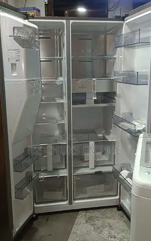 Hisense Inverter Side by Side Fridge + Ice Cube Maker-(601l)