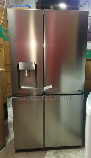 Hisense Inverter Side by Side Fridge + Ice Cube Maker-(601l)