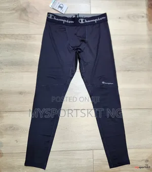 Photo - Champion 7/8 Black Leggings.