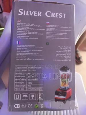 Silver Crest German Blender With Extra Mill Jar