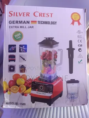 Silver Crest German Blender With Extra Mill Jar