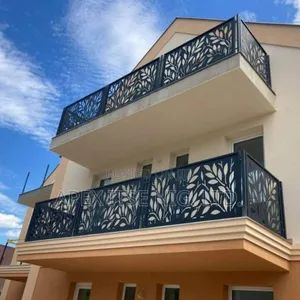 Leaf Pattern Laser Cut Balcony Railings
