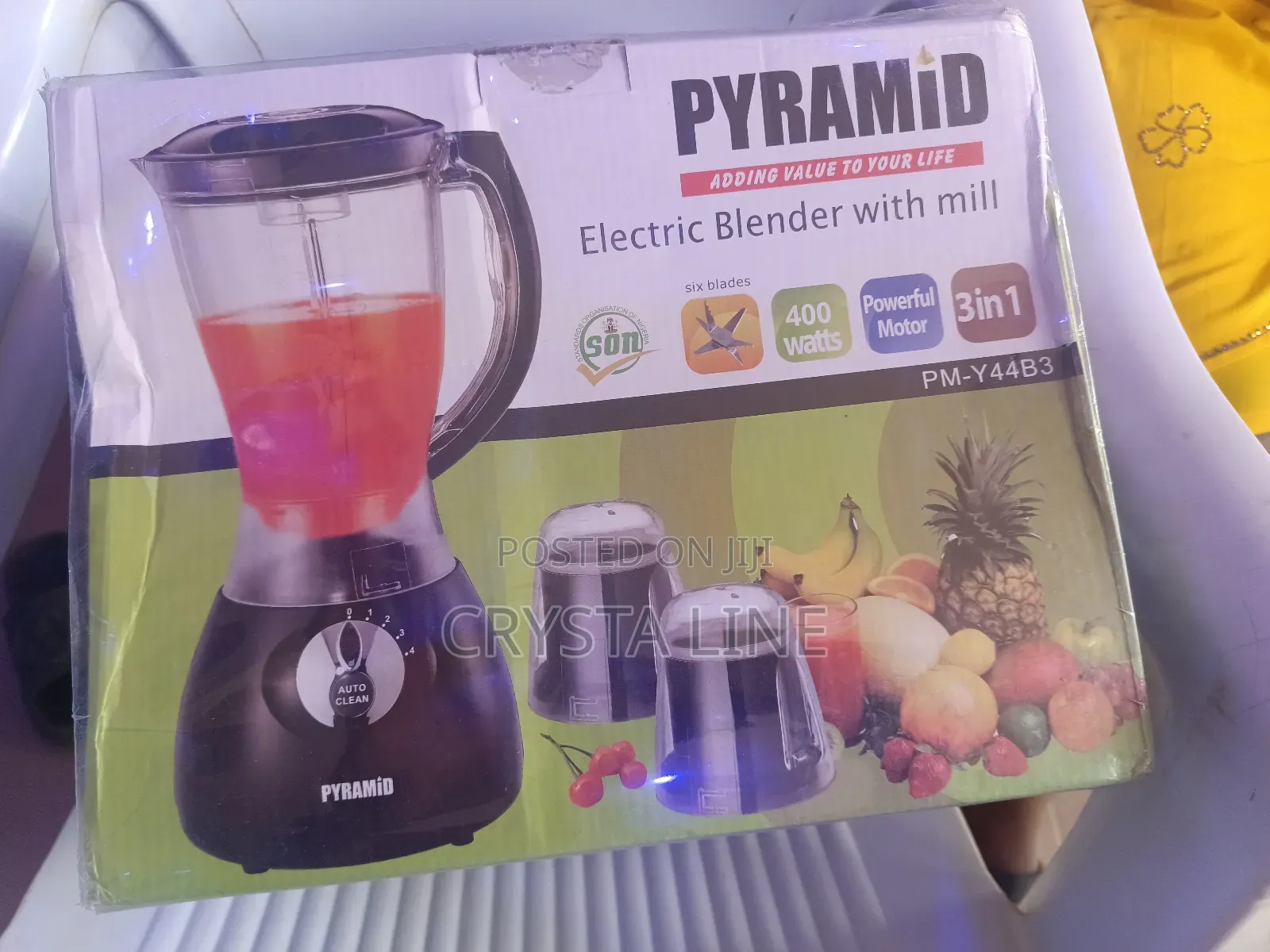 Pyramid Electric Blender With Mill