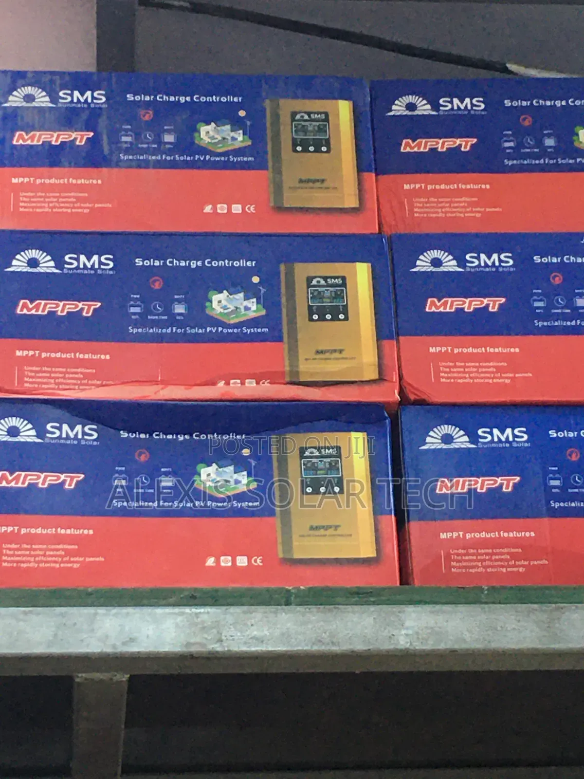 80amps MPPT SMS Solar Charge Controller