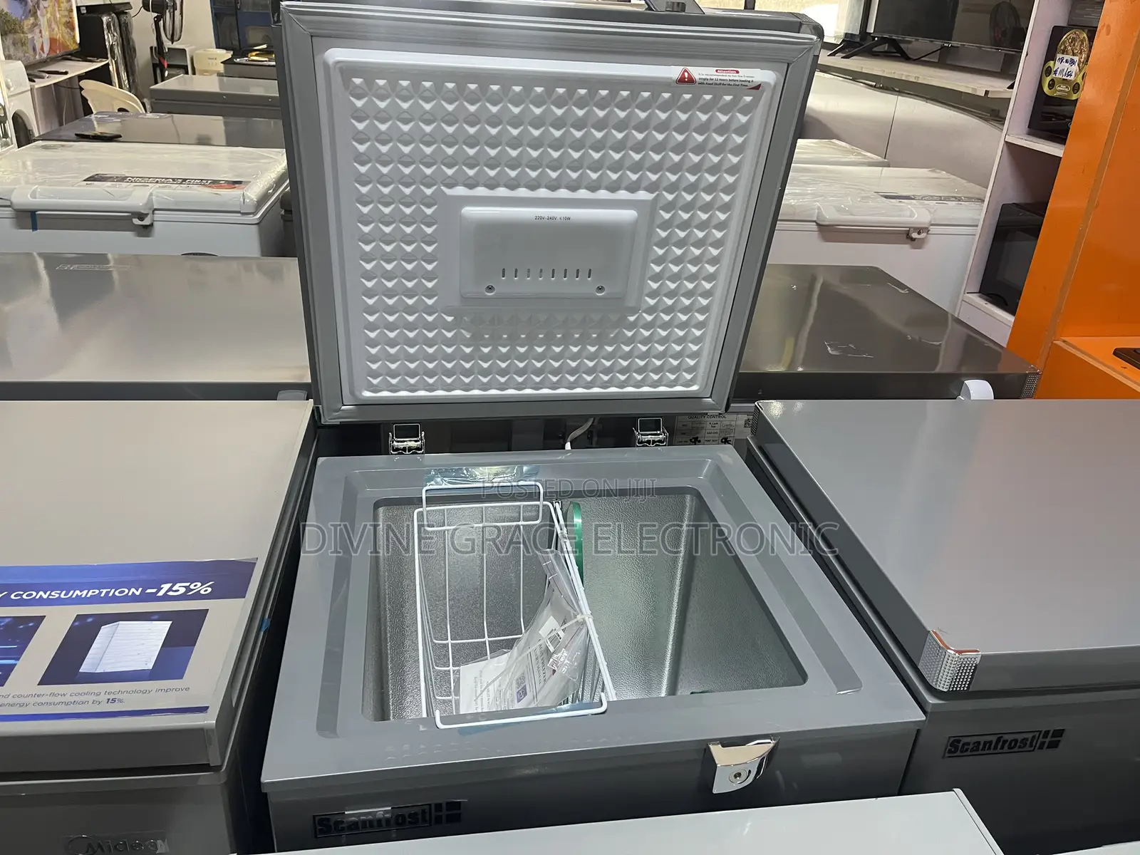 100 Litres Scanfrost Chest Freezer