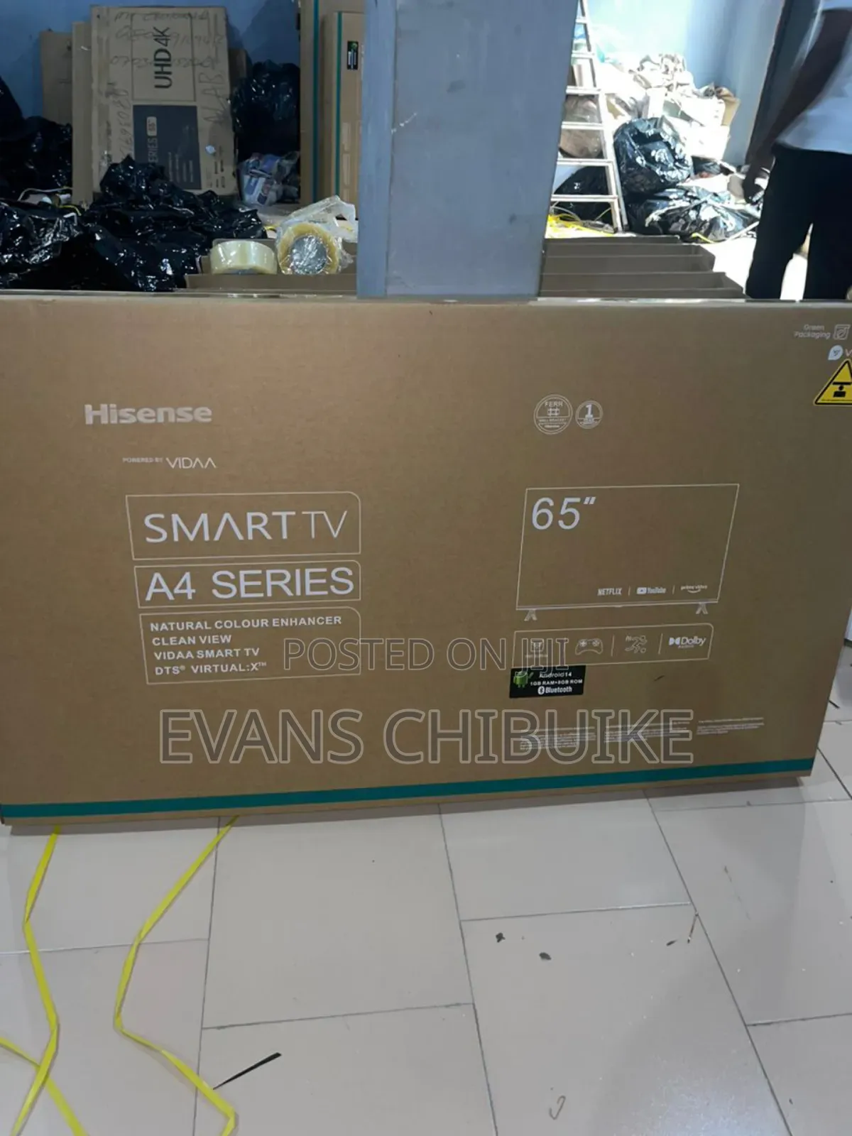Hisense 65 Inches Smart TV