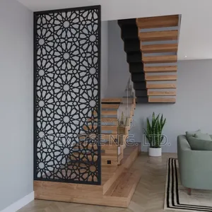 Staircase Privacy Partition
