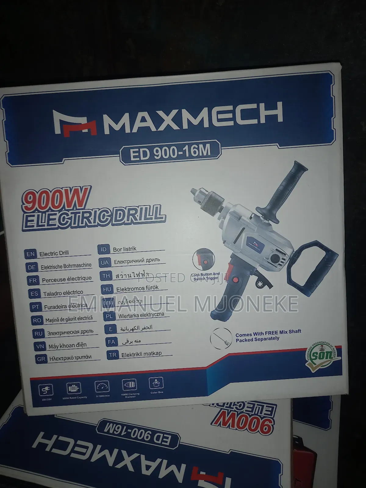 Electric Drill Maxmach