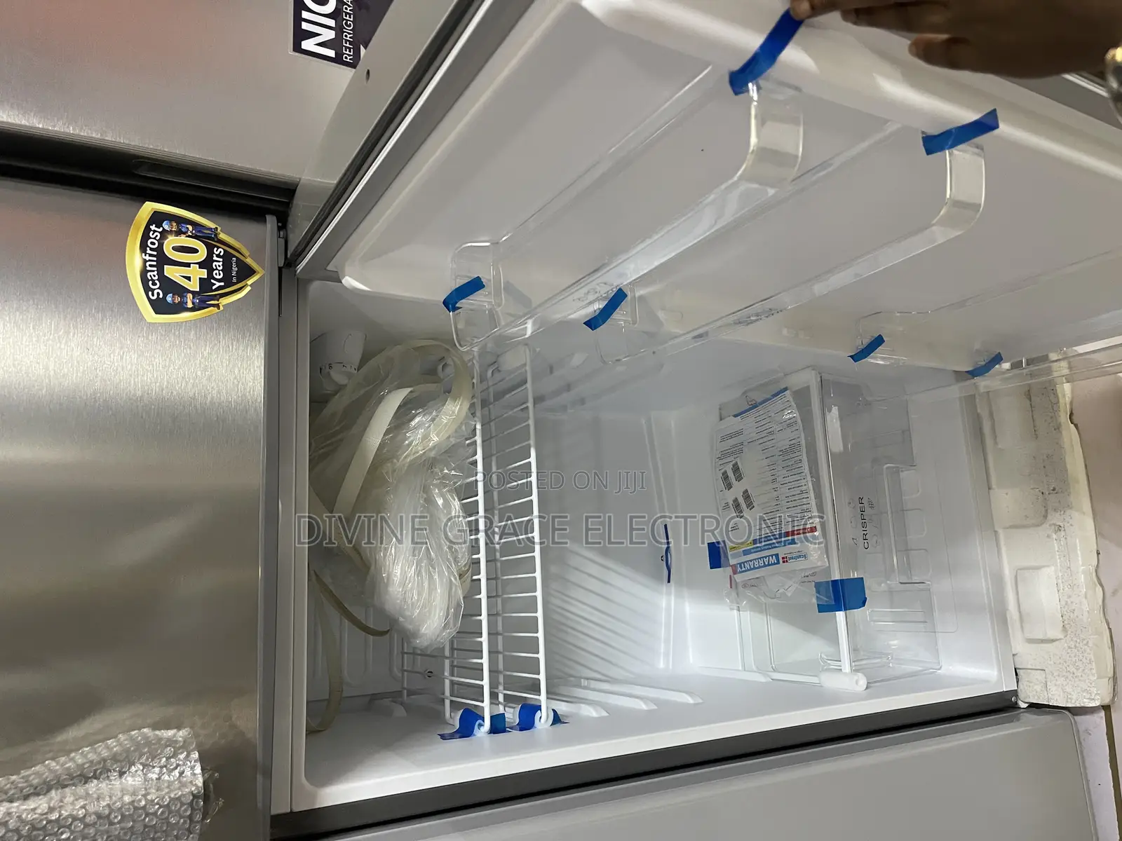 210 Litres Scanfrost Double Door Refrigerator