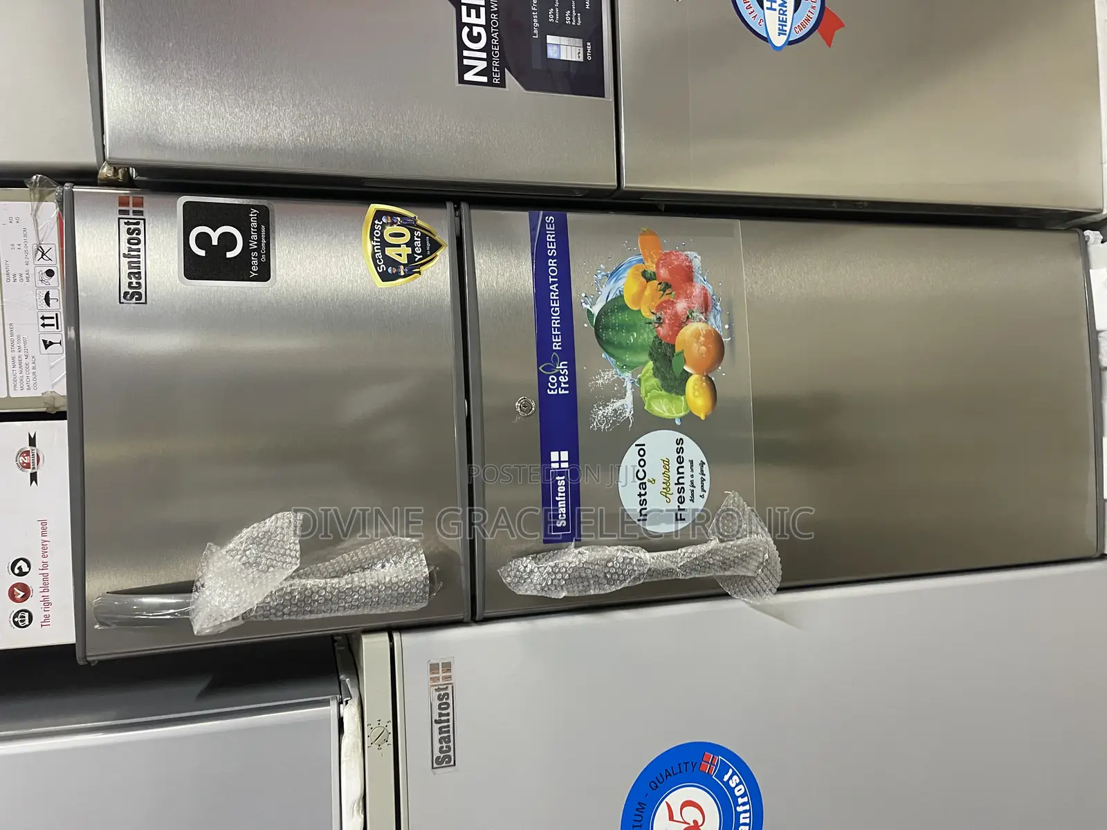 210 Litres Scanfrost Double Door Refrigerator