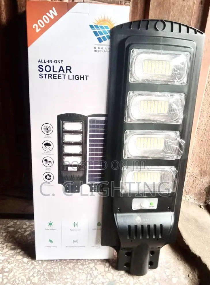 Great Solar Street Lights 200watts