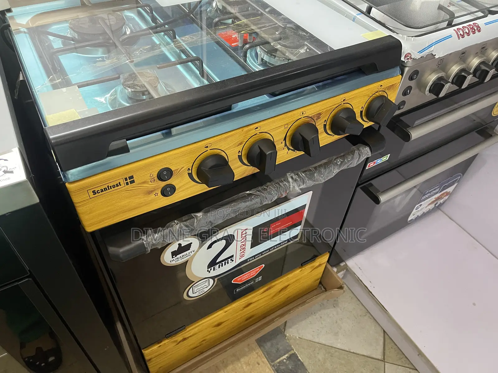 60x60 Scanfrost Cookers