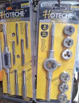 Set of Tap and Die M3-M12