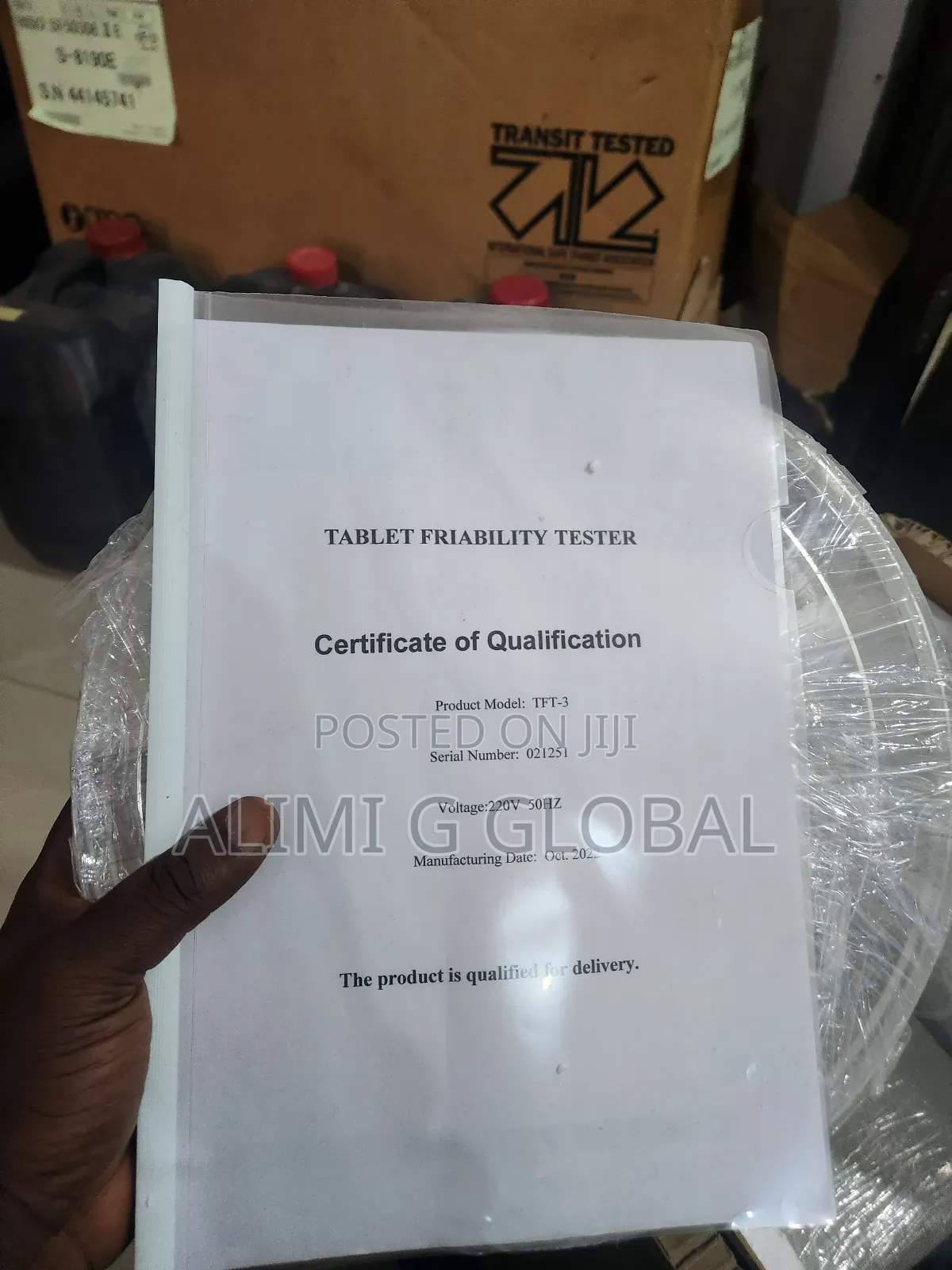 Friability Tester
