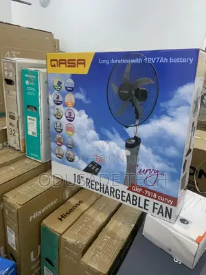 Smart Fan Qasa Rechargeable Fan QRF-7918 Curvy - 18"